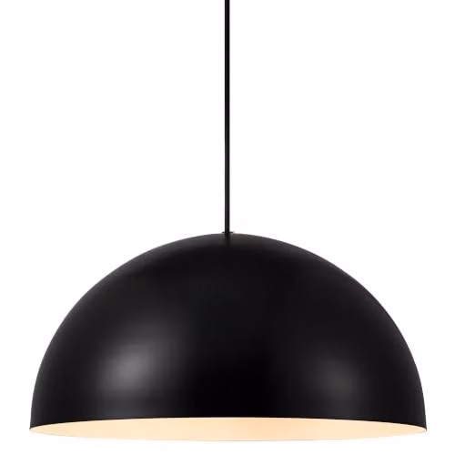 Nordlux Ellen Black Metal Pendant Light with E27 Socket, Diameter: 40 cm – 2