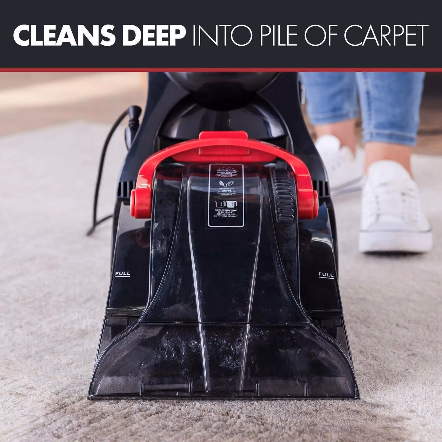Ewbank HYDROC1 Wet & Dry Carpet Cleaner in Black – 2