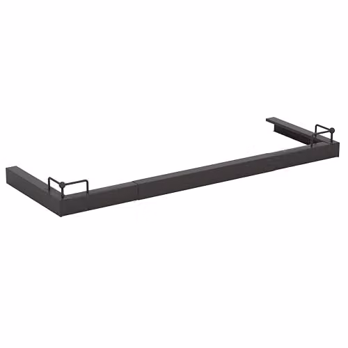 Fire Vida Metal Fire Fender in Black, W: 89 cm, H: 141 cm, D: 41 cm – 1