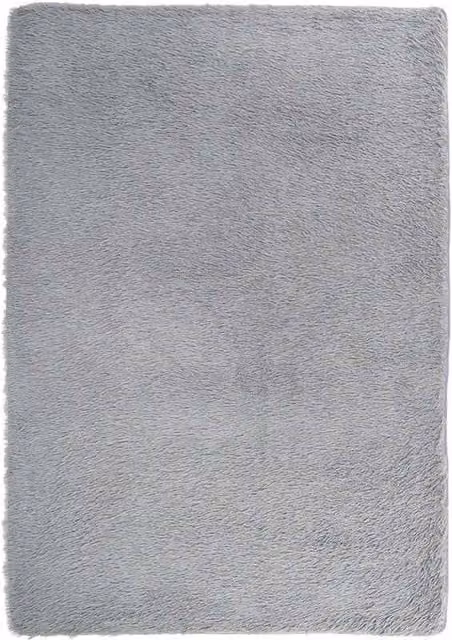 Berkfield Home NAVARRA Shaggy High Pile Rug, Grey, W: 240 cm, D: 340 cm – 1