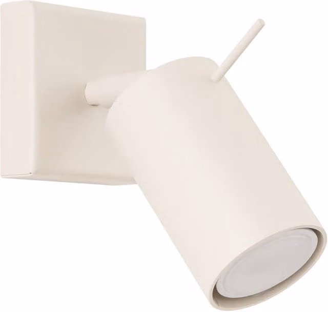 Sollux Lighting modern Ring Wall Lamp in Beige, W/D/H: 8 x 8 x 16 cm – 1