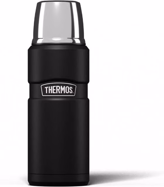 Thermos Stainless King Vacuum Flask in Black, 322 ml – 6