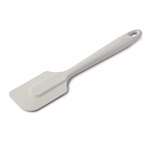 Zeal Non-Stick Silicone Spatula with Hanging Loop, Grey, Length: 26 cm
