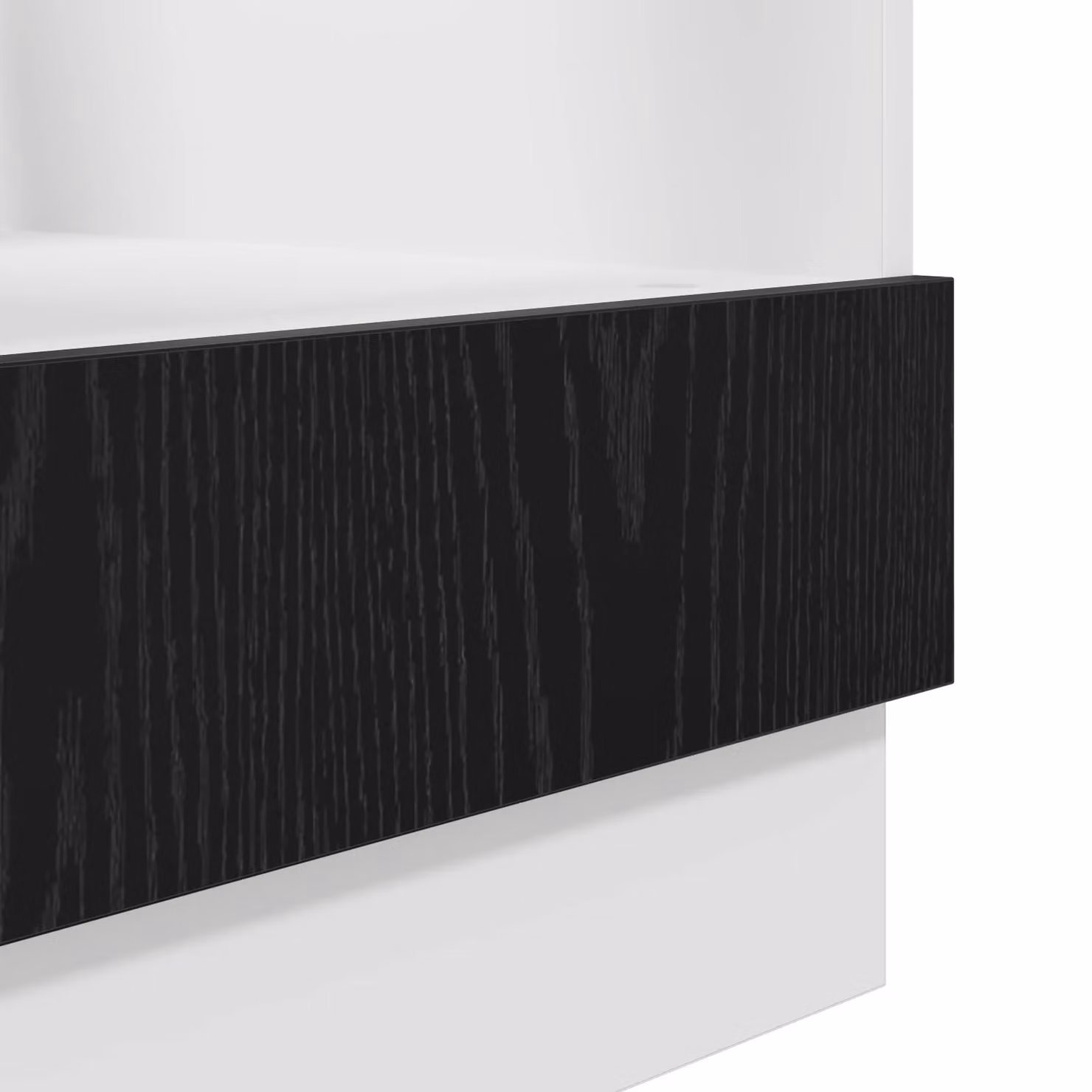 Berkfield Home Modern Black Oak Wall Mounted Kitchen Oven Cabinet, W/D/H: 60 x 46 x 81.5 cm – 2