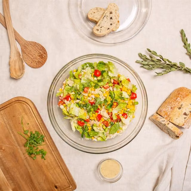 Duralex Transparent Glass Cooking Bowl, 31 cm