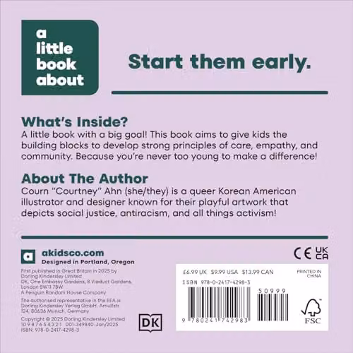 A Little Book About Activism by Courtney Ahn, DK, Multicolour Paperback – 2