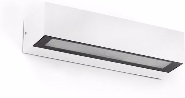 Faro Lako Integrated LED Up and Down Wall Light, White, 3000K Warm White, IP65