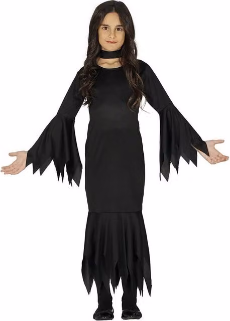Fiestas Guirca Girls Monster Costume Set in Black
