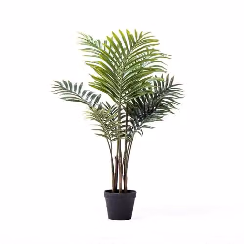 Garden Gear Artificial Areca Palm Tree in Green, Height: 90 cm