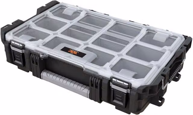 Keter Pro Gear Clear Organiser in Transparent Multicolour