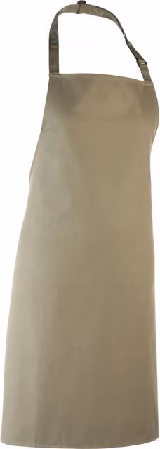 Premier Colours Poly-Cotton Bib Apron in Green