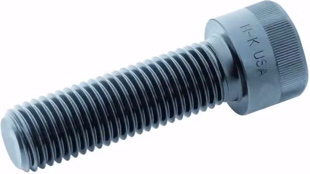 Holo-Krome Grade 12.9 Steel Hex Socket Cylinder Cap Screws, Blued Grey, Pack of 10