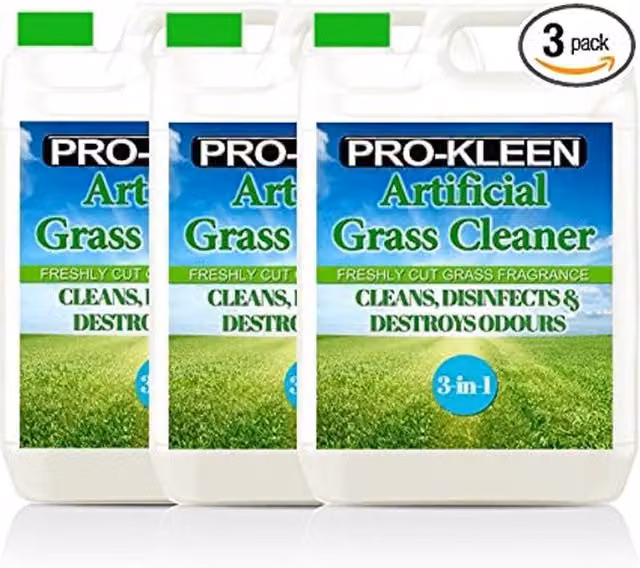 Pro-Kleen Artificial Grass Cleaner with Fresh Cut Grass Fragrance, Green, 15kg