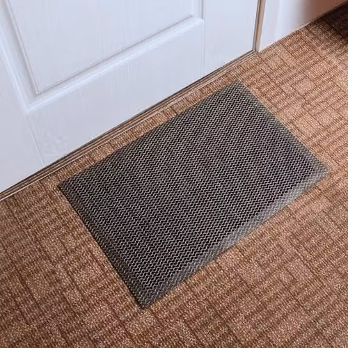 Floortex Doortex Meshmat Non-Slip Entrance Mat, Grey, W: 50 cm, D: 80 cm – 6