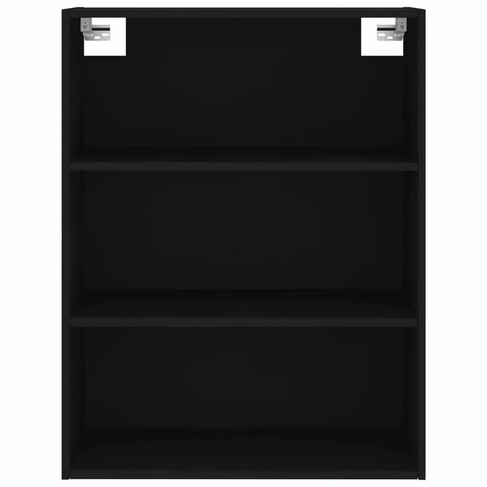 Berkfield Home Modern Black Highboard in Matt Engineered Wood, W/D/H: 69.5 x 34 x 180 cm – 4