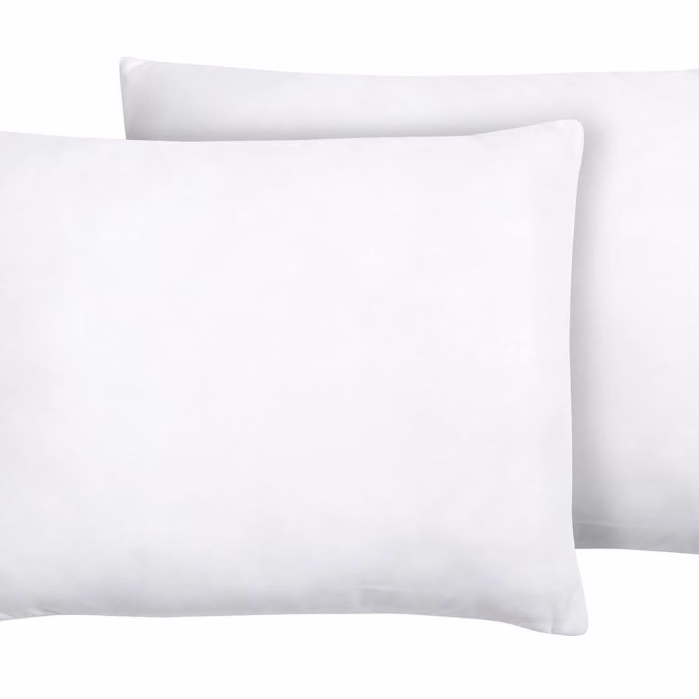 Wyld Haus Set of 2 White Microfibre Pillows, Soft and Hypoallergenic, W/D/H: 60 x 40 x 15 cm – 2