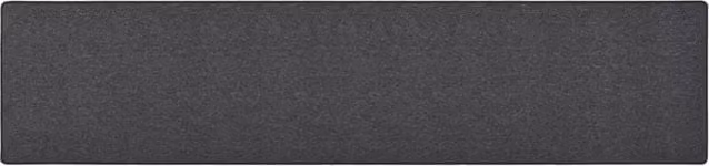 Berkfield Home Anthracite and Black Carpet Runner, W/D/H: 50 x 250 cm