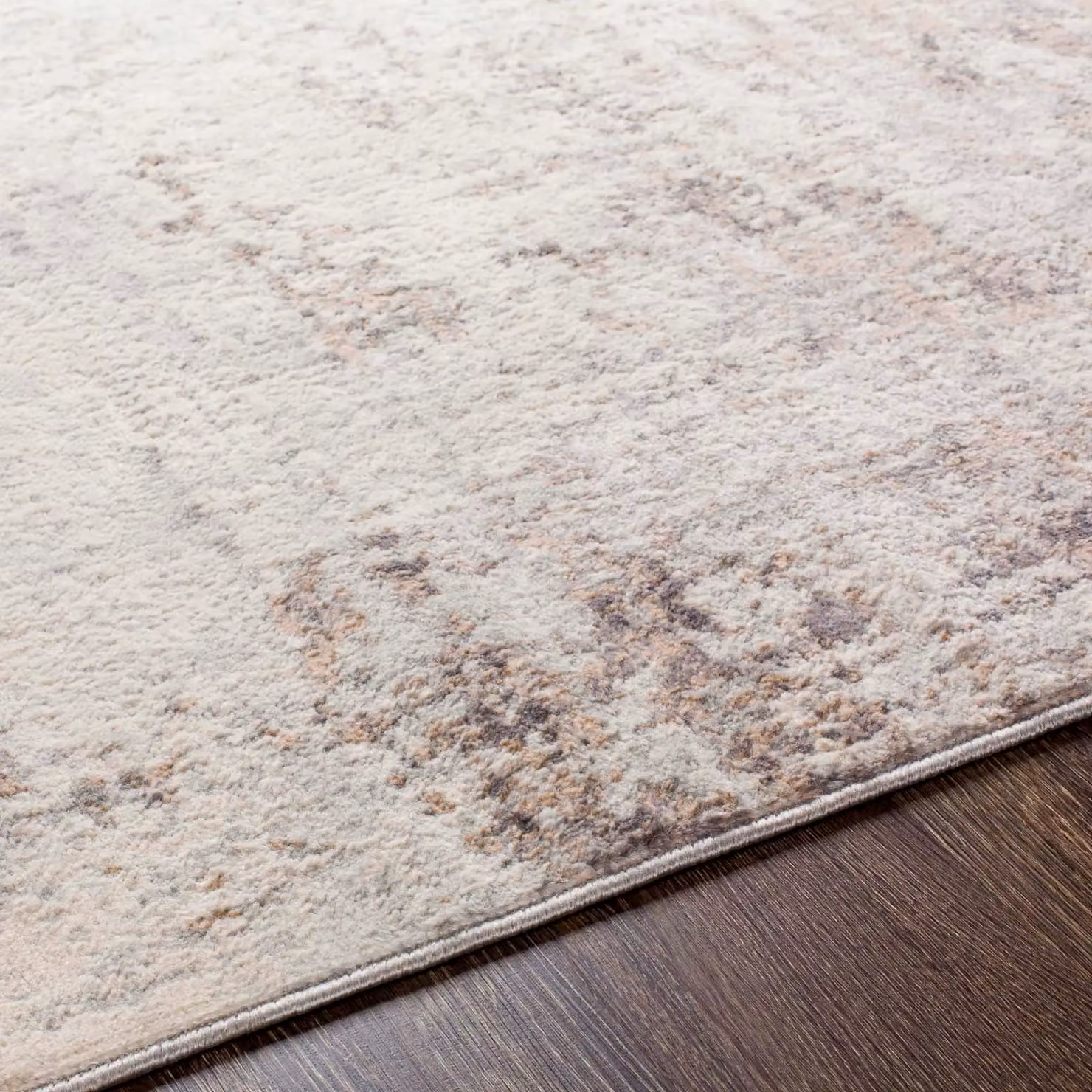 Livabliss Roma Abstract Modern Marble Rug in Mid Grey, Blue and Brown, W: 160 cm, D: 215 cm – 2