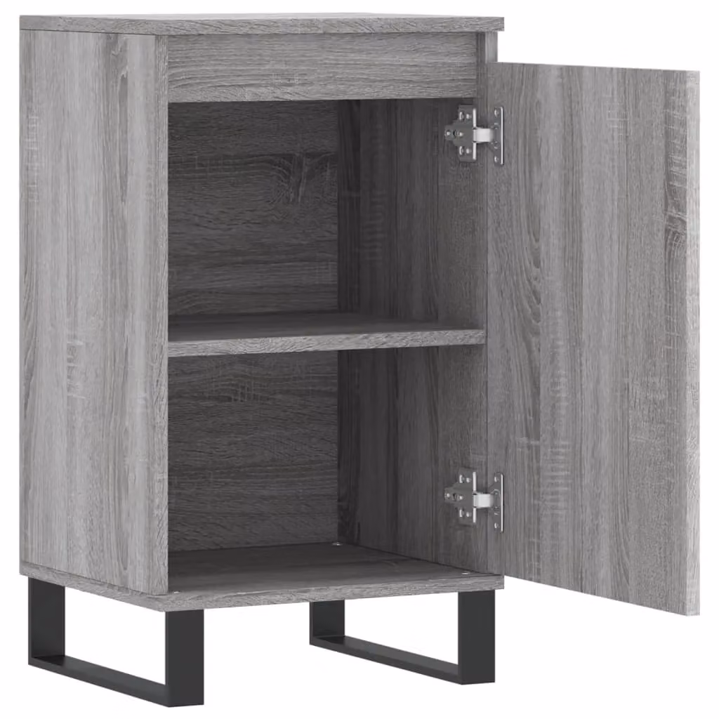 Berkfield Home Grey Sonoma Modern Sideboard in Engineered Wood W/D/H: 40 x 35 x 70 cm – 3