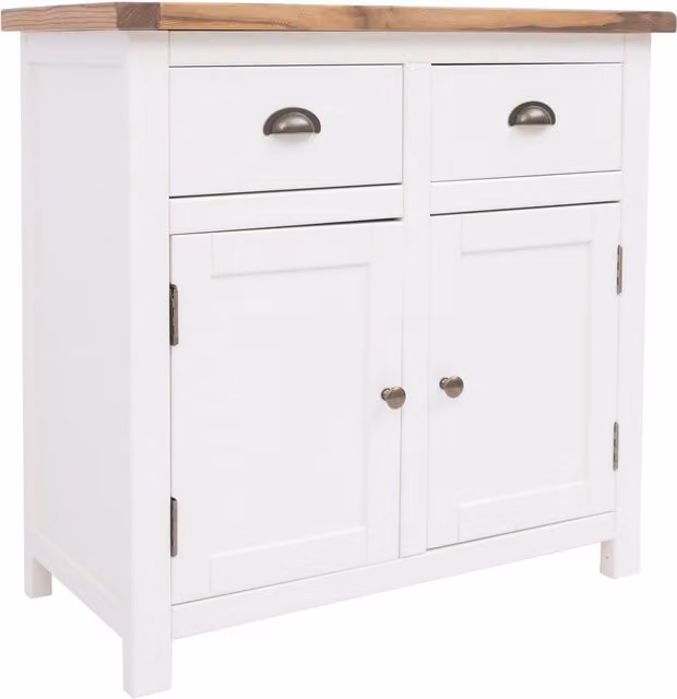 Cabinet Bits Lovere 2 Door 2 Drawer Sideboard in White