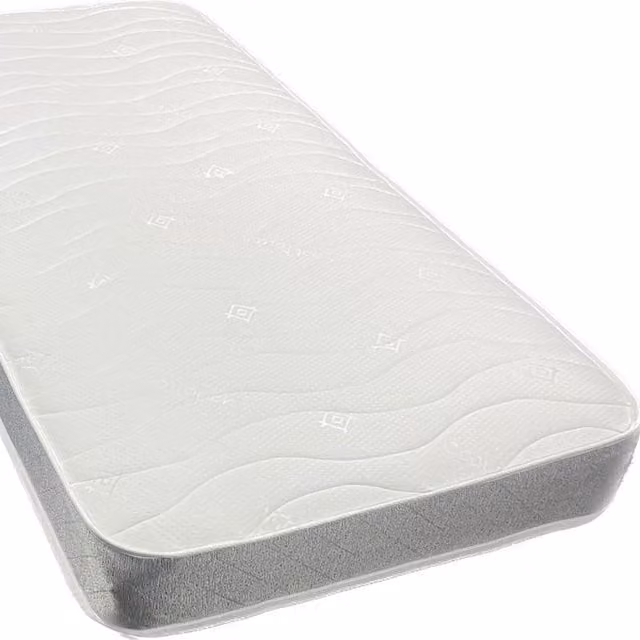 Wilson Ortho Standard Hybrid Memory Foam and Spring Mattress, Grey and White, W/D/H: 180 x 200 x 20 cm