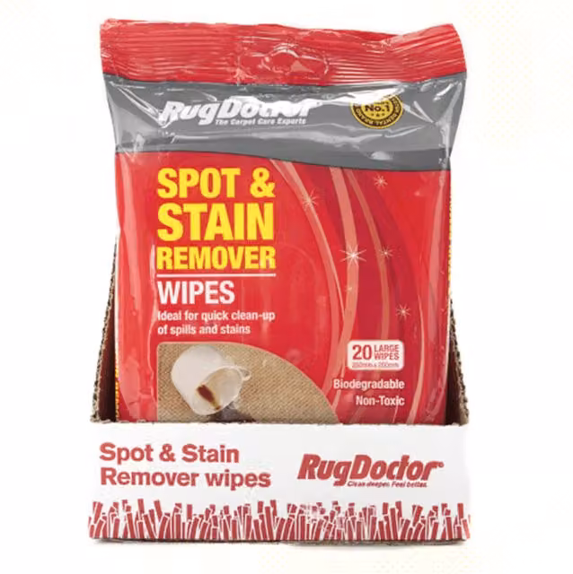 Rug Doctor Spot and Stain Wipes in Red
