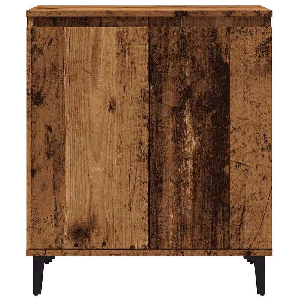 Berkfield Home Industrial Sideboard in Brown Old Wood, W/D/H: 60 x 35 x 70 cm – 4