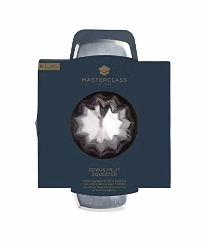 MasterClass Stainless Steel Citrus Fruit Squeezer in Silver – 2