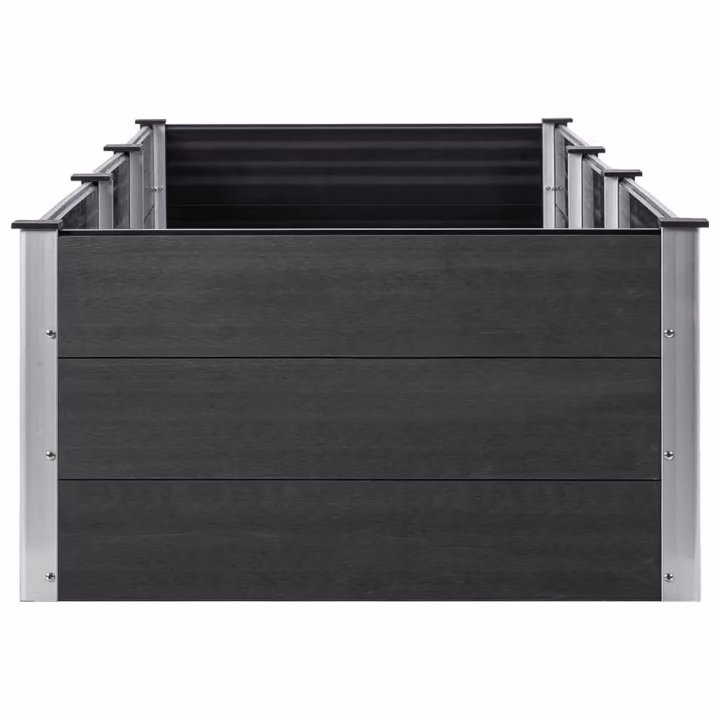 Berkfield Home Garden Grey WPC Raised Bed W/D/H: 300 x 100 x 54 cm – 3