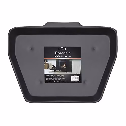 JVL Rosedale Ash Pan, Black