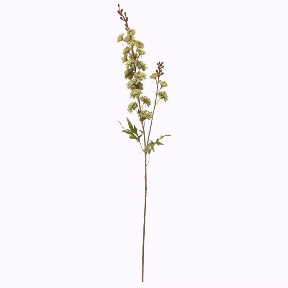 Lemon Pavilion Furniture and Decor Tall Hops Stem in Green and White Plastic, W: 16 cm, D: 16 cm, H: 86 cm – 4