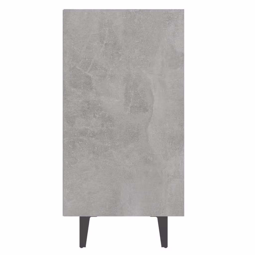 Berkfield Home Industrial Sideboard in Concrete Grey, W/D/H: 103.5 x 35 x 70 cm – 3