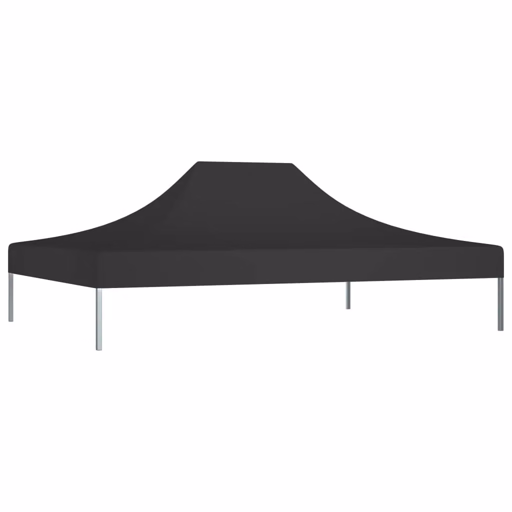 Berkfield Home Party Tent Roof, Black, PVC-Coated, 4.5 x 3 m – 2