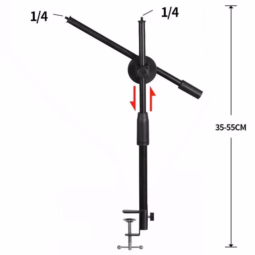 SPETLEK Tabletop Overhead Tripod Stand, Black – 2