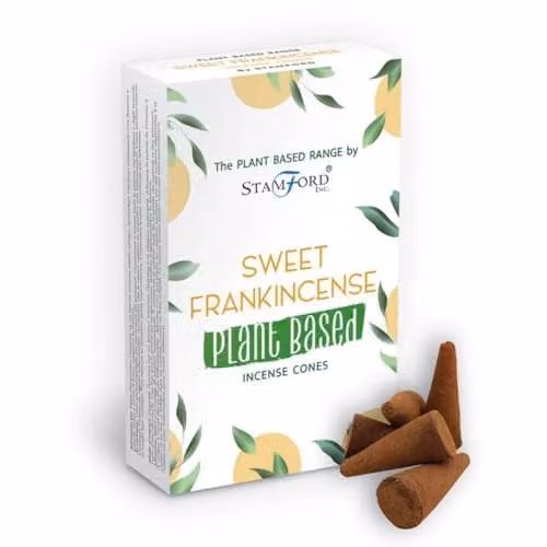 Ancient Wisdom Plant Based Sweet Incense Cones, Multicoloured