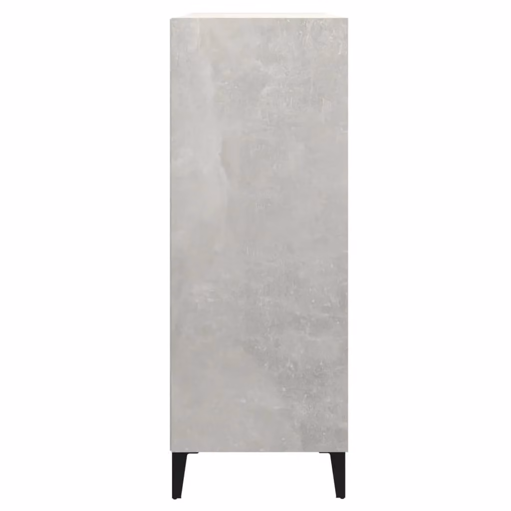Berkfield Home Classic Sideboard in Concrete Grey, W/D/H: 69.5 x 32.5 x 90 cm – 3