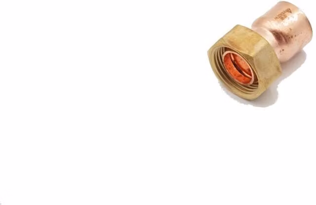 PrimaPlus Endfeed Straight Tap Connector 22mm x 3/4 inch, Grey, Pack of 10