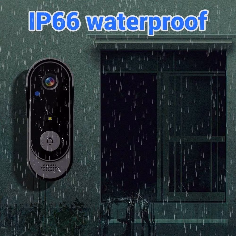 SPETLEK Doorbell Camera with 64GB Memory Card, Black – 5