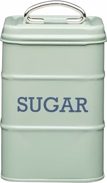KitchenCraft Living Nostalgia Sugar Canister in Green