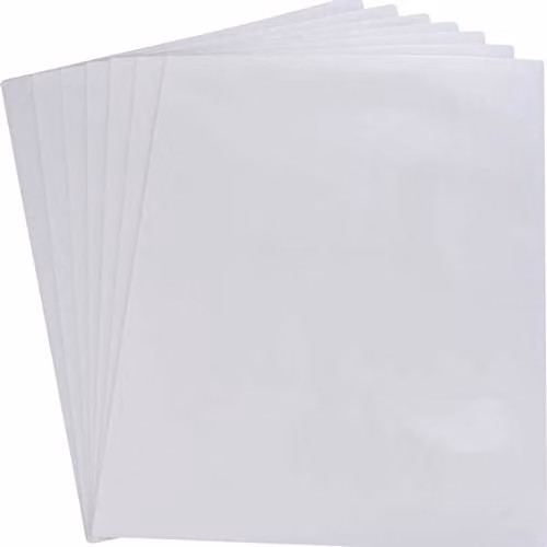 Texet A3 Transparent Plastic Laminating Pouches, 25 Pieces (2 x 125 Microns)