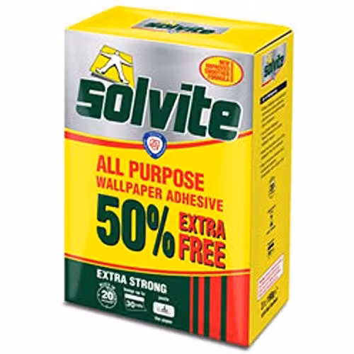 Solvite All Purpose Wallpaper Adhesive Decorator's Box