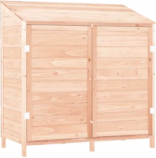 Berkfield Home Rustic Low Cabinet in Beige Wood, W/D/H: 102 x 52 x 112 cm