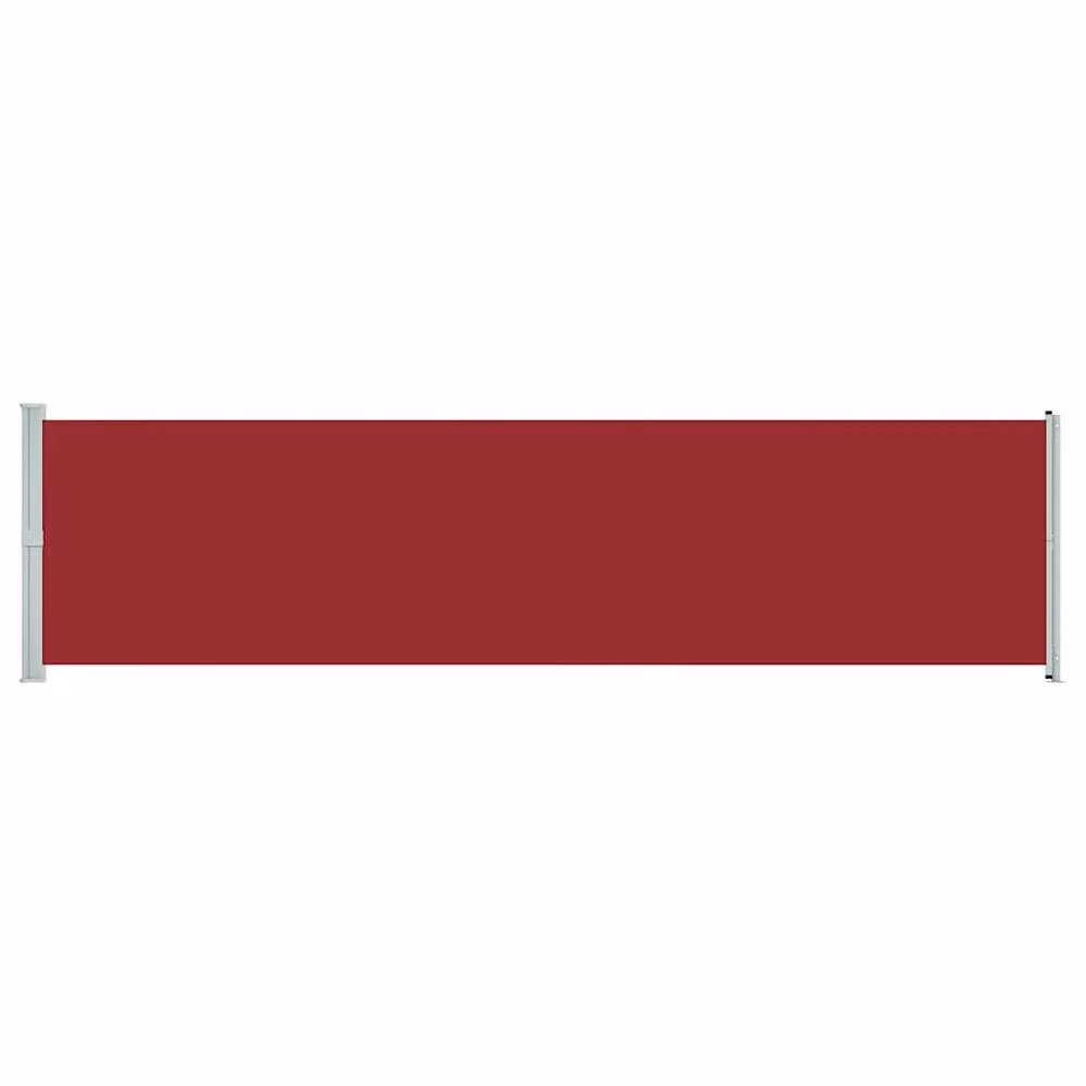 Berkfield Home Red Retractable Side Awning W: 600 cm, H: 160 cm – 3