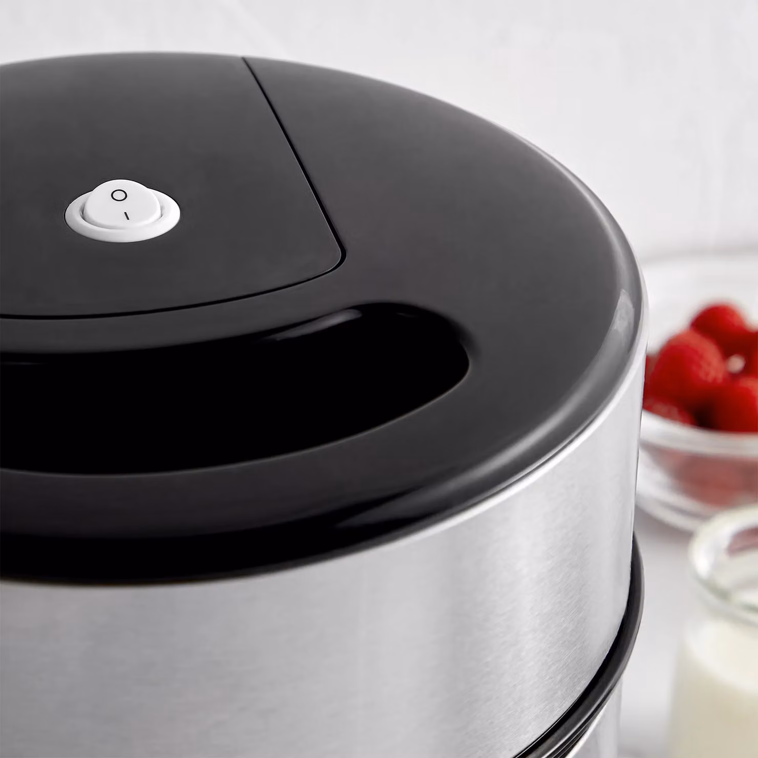 VonShef Silver Ice Cream Maker Machine with 2L Capacity – 5