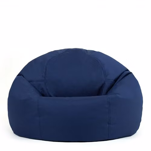 Bean Bag Bazaar Kingston Outdoor Bean Bags with Filling, 2 Pack, Blue – 3