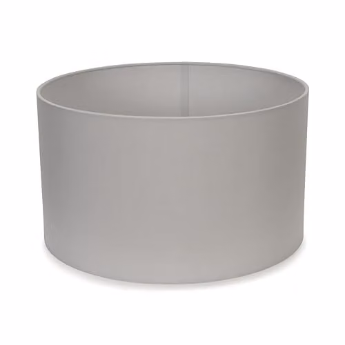 MiniSun Modern Grey Fabric Drum Light Shade, Width: 35 cm – 1