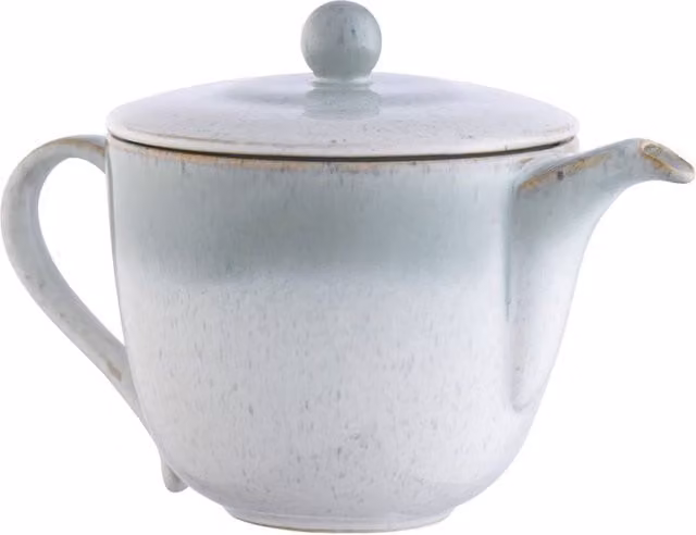 Belleek Living Tivoli Teapot in Blue and Grey – 1