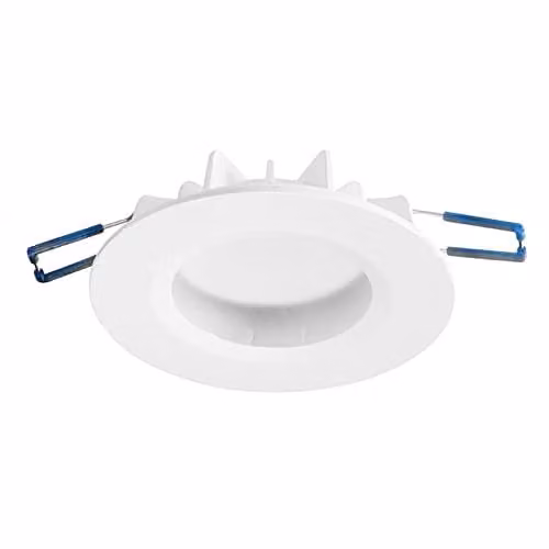 Netlighting Hide Integrated LED Recessed Downlight Matt White IP44 Cool White