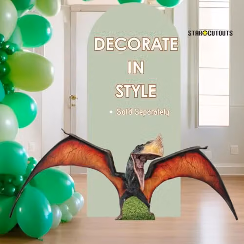 Star Cutouts SC4733 Jurassic World Rebirth Quetzalcoatlus Dinosaur Cardboard Cutout, Height: 94 cm – 3