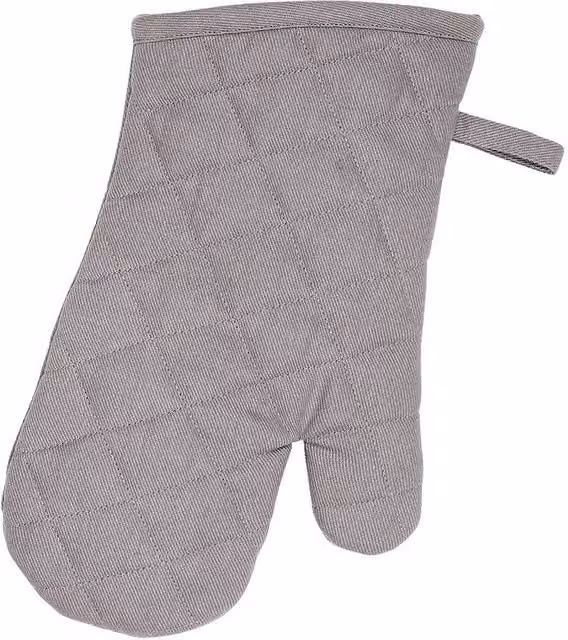 Dexam Love Colour Gauntlet Adult Glove in Slate Grey and Light Grey Cotton